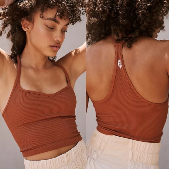 FP Movement by Free People Other - NWOT- FP Movement Happiness Runs Sweetheart Crop Tank